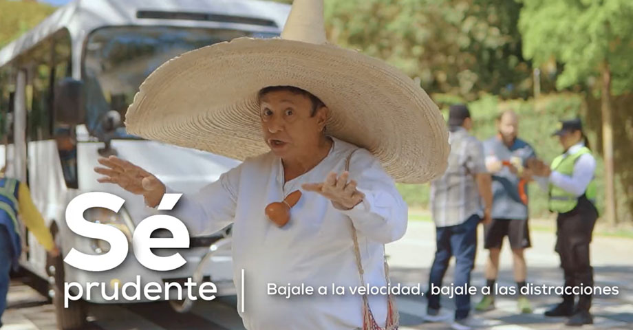 Sé prudente: Lanzan campaña de seguridad vial para concientizar a conductores