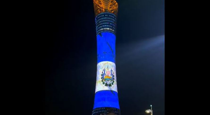 Qatar rinde homenaje a El Salvador por sus 202 años de Independencia