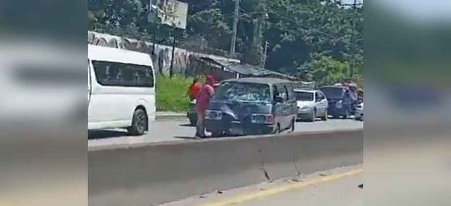 Reportan múltiple choque en carretera Troncal del Norte