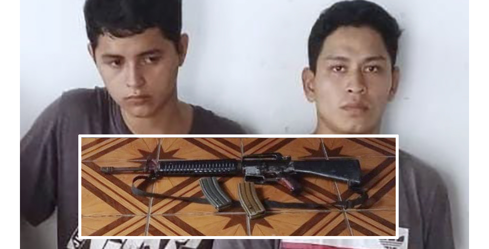 Capturan a dos pandilleros que se escondían del régimen de excepción en un cerro