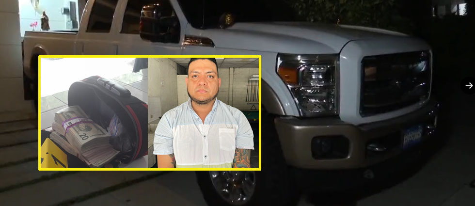 Allanan vivienda de sujeto que fue arrestado con cocaína y más de $10 mil en efectivo