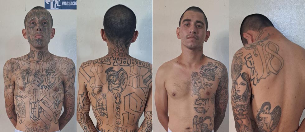 Capturan a la salida del penal a dos temidos pandilleros que pensaron volverían a las calles