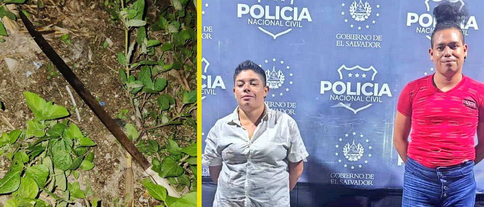 Capturan a hombre y mujer por atacar con piedras y corvo a un señor en San Martín 