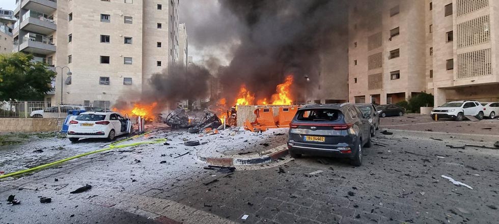 Israel declara el estado de guerra tras un fuerte ataque múltiple desde Gaza