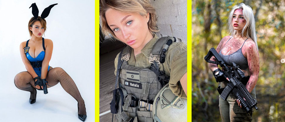 Modelo de OnlyFans se suma a las Fuerzas de Defensa de Israel para luchar contra Hamas