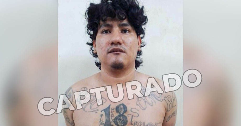 Homeboy que movilizaba droga y otros ilícitos de la 18R es capturado