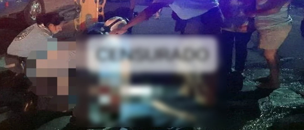 Socorristas auxilian a anciano que fue atropellado en carretera a Santa Ana