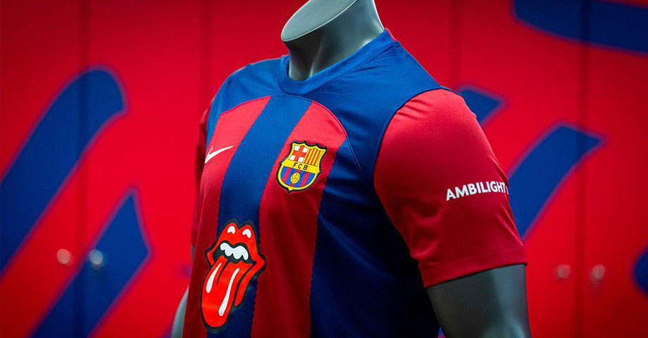 El Barça lucirá el logo de los Rolling Stones para el clásico del 28 de octubre