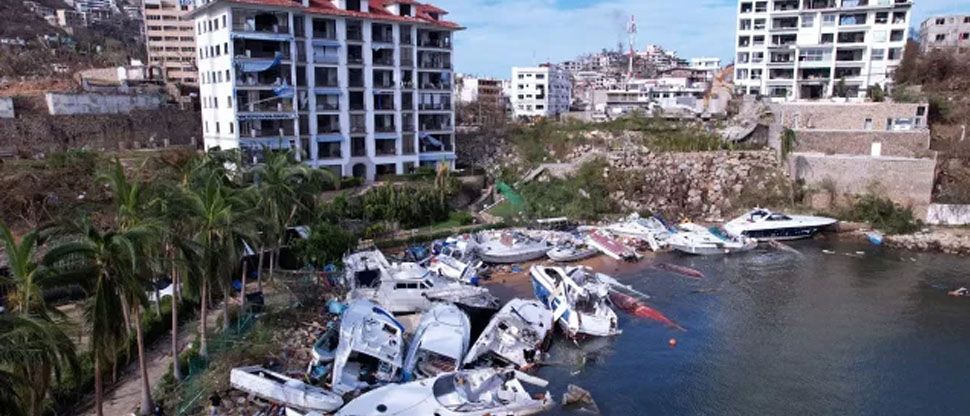 Aumenta a 43 los fallecidos por huracán “Otis” en Acapulco, México