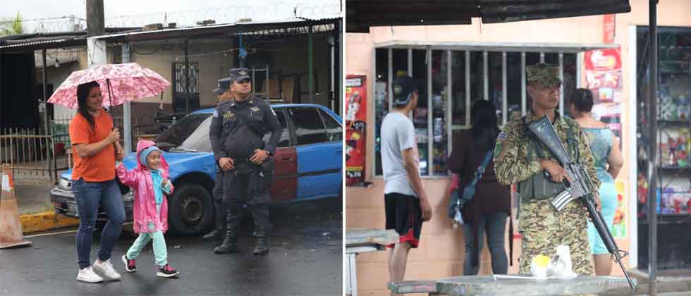Cerco de seguridad en Apopa y Soyapango no afecta actividades de sus habitantes