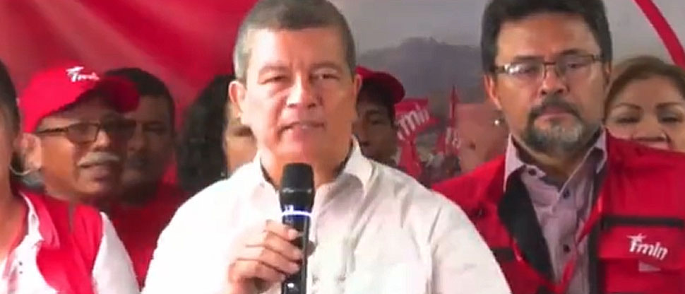 Chino Flores dice: “No hay segunda vuelta porque vamos a ganar en primera”