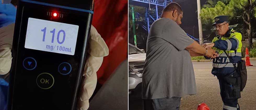 Detienen a conductores bajo los efectos del alcohol