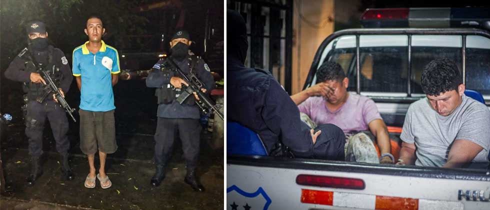 Capturan a 15 integrantes de la pandilla 18 por tres homicidios