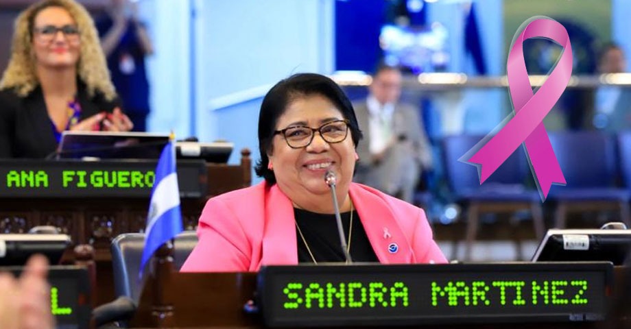 Diputada Sandra Martínez: “Gracias a Dios, he vencido el cáncer de mama en su totalidad”