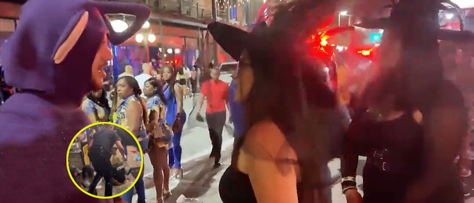 Difunden momento exacto del tiroteo durante una celebración de Halloween en Florida