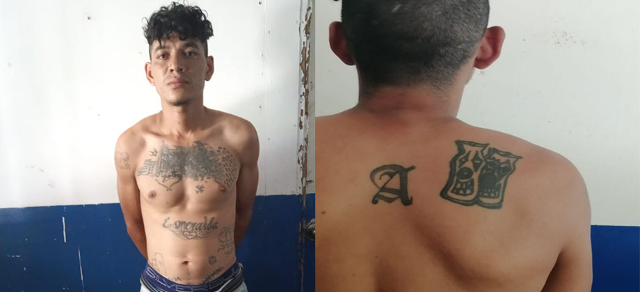 Capturan a palabrero de la MS-13 que intentó escapar a Honduras