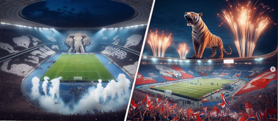Según la AI, así se verían los estadios de Alianza, Águila y Firpo