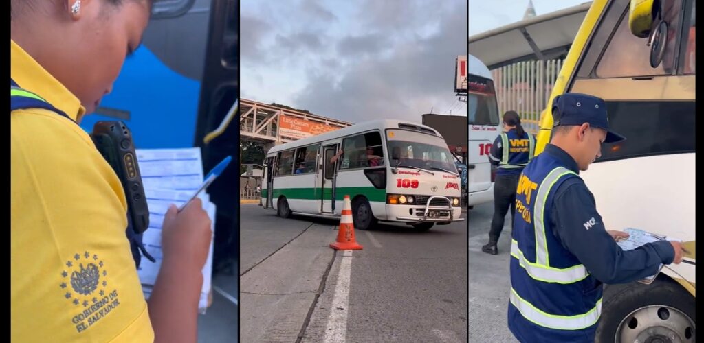Autoridades intensifican controles al transporte colectivo
