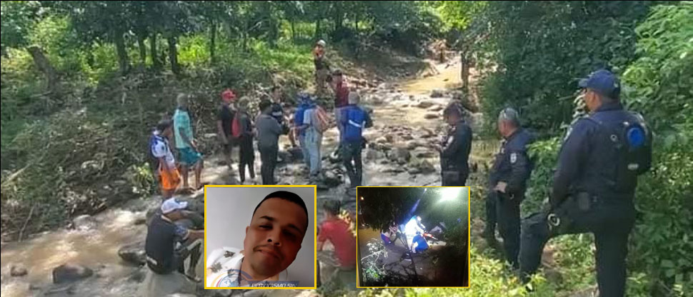 Identifican a motociclista que fue arrastrado por la corriente de un río en Ahuachapán