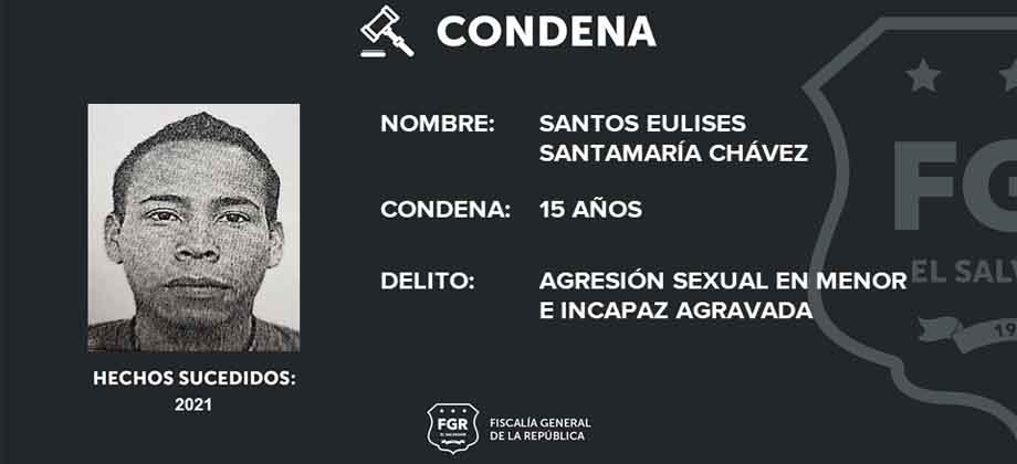 Condenado a 15 años en prisión por aprovecharse de una menor de edad
