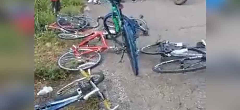 Conductor deja 6 lesionados en una actividad religiosa en México