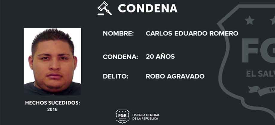 Sujeto pasará 20 años en la cárcel por robar $20,000 en mercadería a furgones