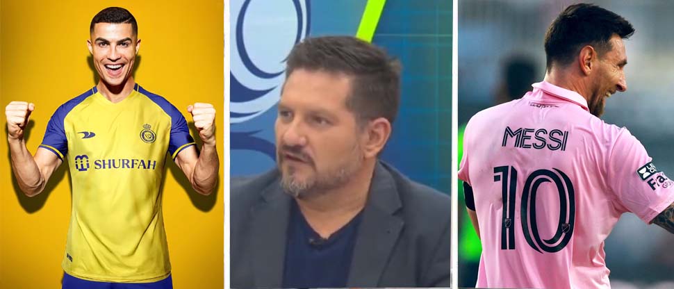 Periodista salvadoreño afirma que Cristiano y Messi «no necesitan» hacer travesuras después de los partidos de fútbol