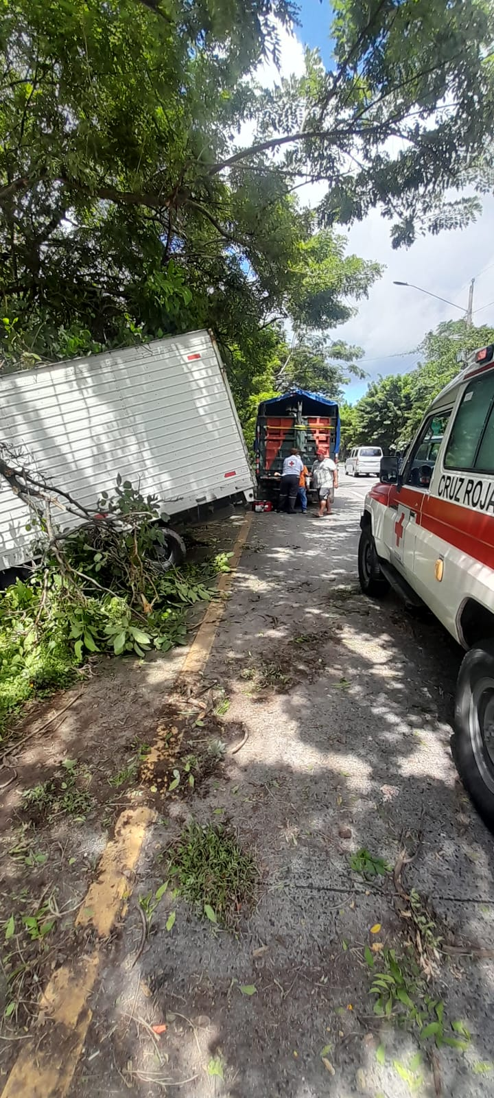 Conductor pierde el control y se accidenta en carretera a Comalapa – El ...