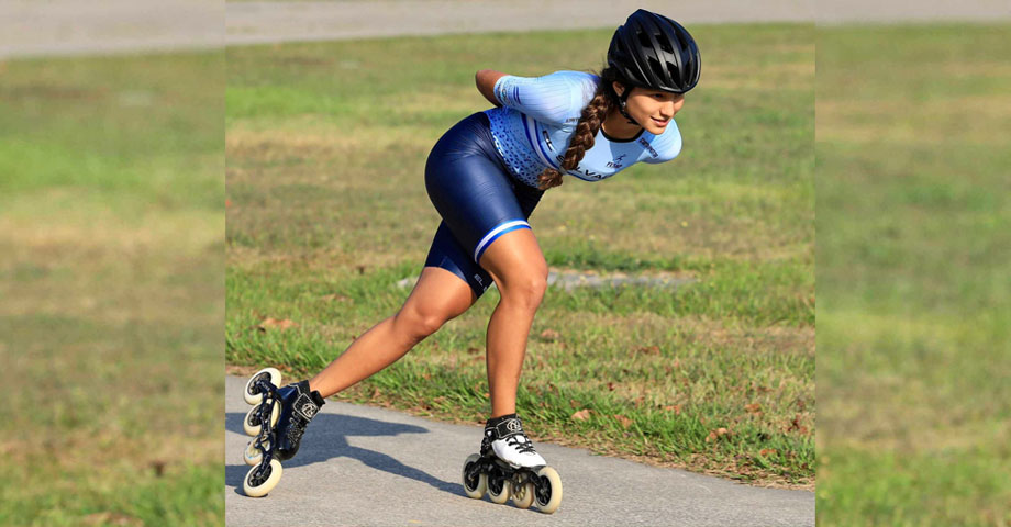 Ivonne Noches gana segunda medalla en competencia internacional de patinaje