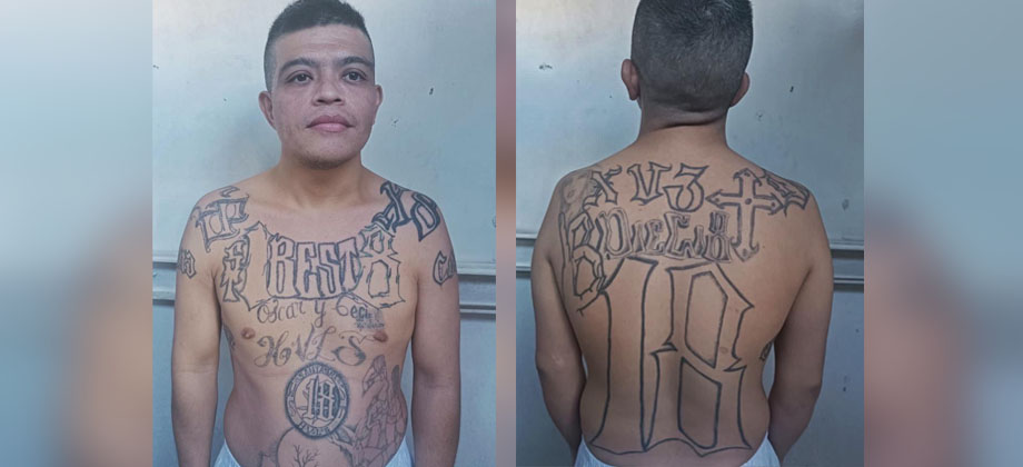 Capturan en la salida del penal a terrorista de la 18s que pensó que volvería a delinquir