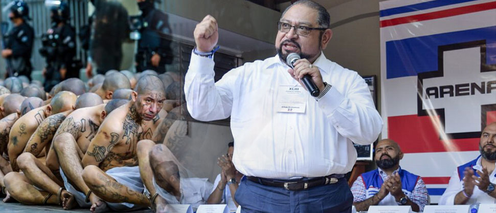 Candidato presidencial de ARENA: “me comprometo a convertir a El Salvador en un país seguro”