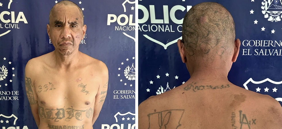 Capturan a peligroso pandillero de la MS-13 que delinquía en San Miguel