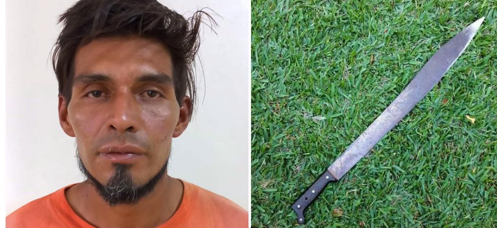 Capturan a sujeto que atacó a machetazos a otro hombre en Santa Tecla