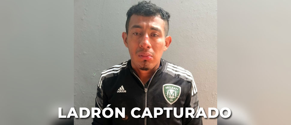PNC capturan a ladrón minutos después de asaltar a dos mujeres en Soyapango