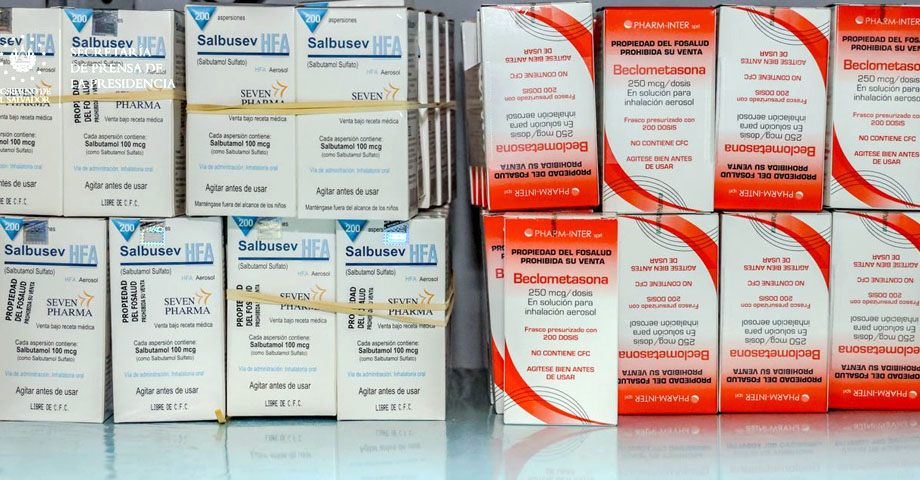 Red de Salud Pública totalmente abastecida de medicamentos para atender a los usuarios durante la emergencia nacional