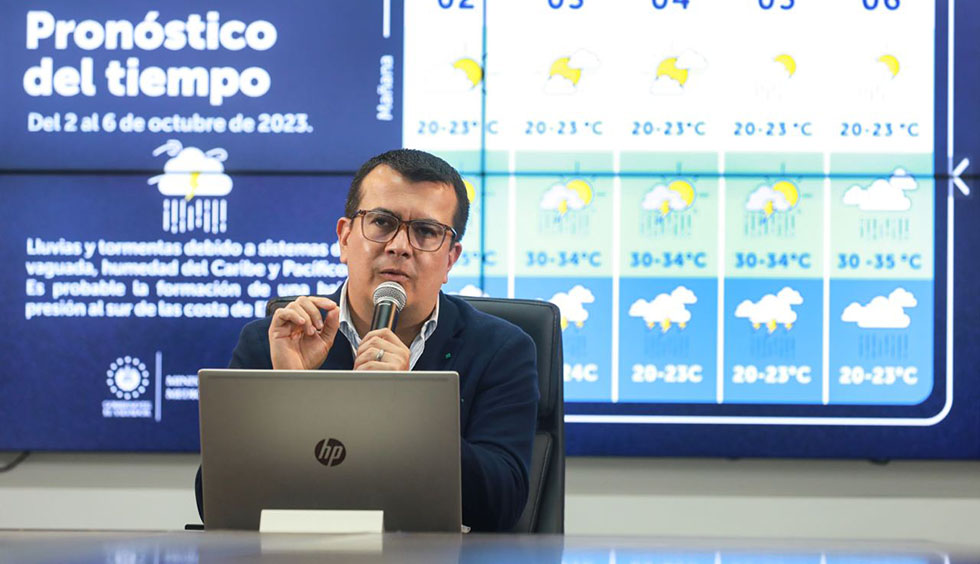 MARN prevé aumento de las lluvias para esta semana