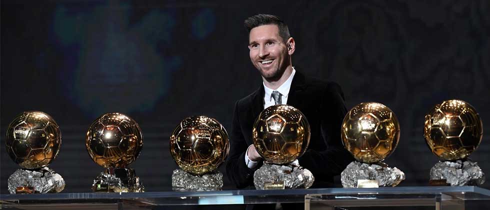 Messi gana su octavo Balón de Oro
