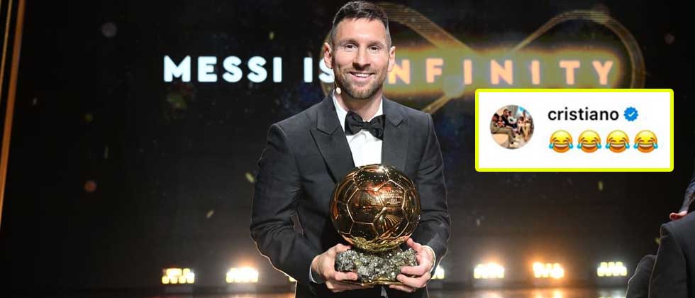 Cristiano Ronaldo se burla del octavo Balón de Oro de Messi: Así fue su reacción