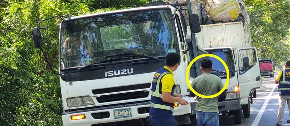 Sancionan a conductor del transporte de carga por no estar autorizado a manejar