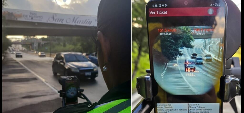Multan a conductores por sobrepasar los límites de velocidad en carretera