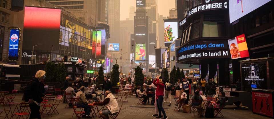 Incendios forestales de Canadá envolverán la ciudad de Nueva York nuevamente
