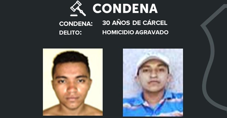 Fiscalía logra condena ejemplar contra pandilleros implicados en un homicidio