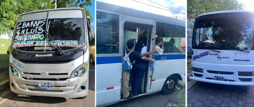 VMT sanciona a microbuseros por circular con puertas abiertas y exceso de pasajeros