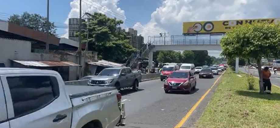 Reportan paso habilitado en San Martin donde ocurrió fuerte accidente de tránsito