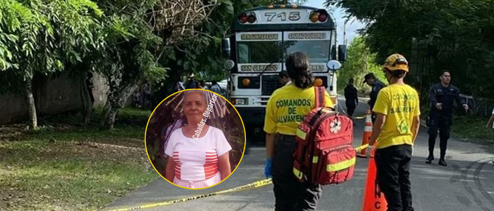 Ella era la anciana que falleció al ser atropellada por un bus en Cabañas