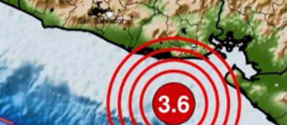 Reportan sismo en las costas de Usulután este lunes