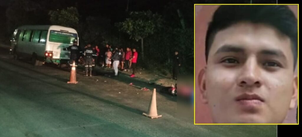 Lamentan la pérdida de joven socorrista que falleció tras chocar contra un microbús