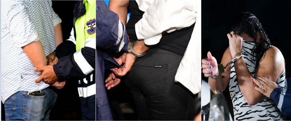 Cerco antidoping detecta y pone bajo arresto a más conductores ebrios | FOTOS