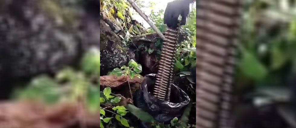Localizan 100 cartuchos para fusil tras una denuncia ciudadana