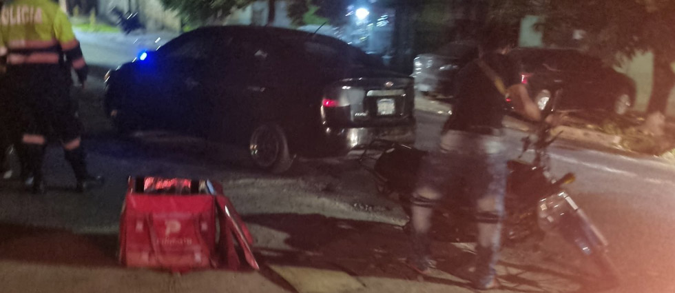 Reportan fuerte accidente vial en colonia de Mejicanos